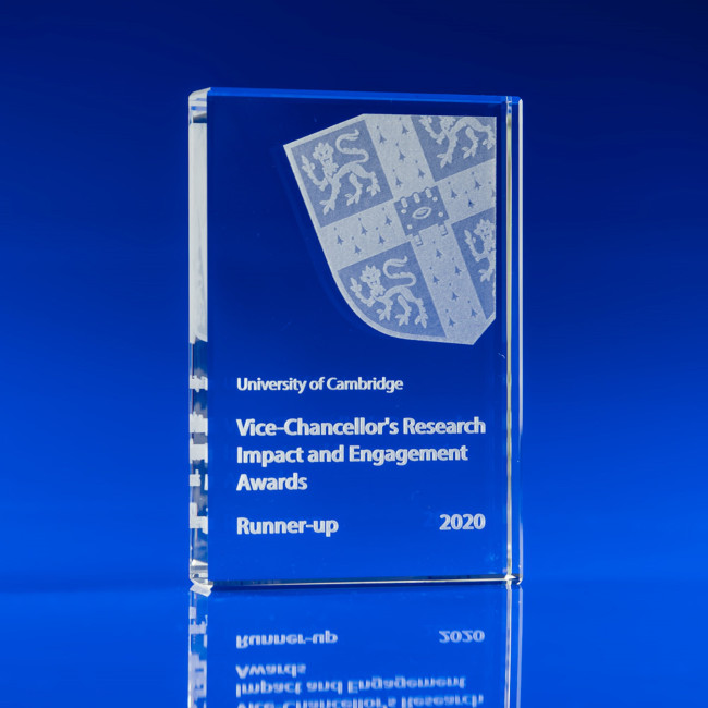 Custom Printed Plaque Crystal Award, 120 - Image 3