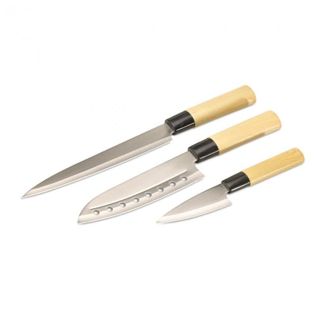 Custom Printed Japanese Style Knife Set - Image 2