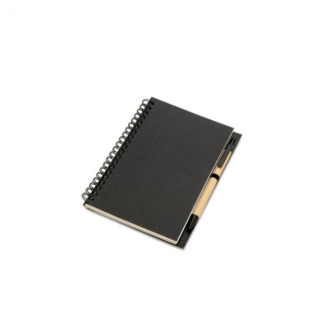 Custom Printed Recycled Paper Notebook & Ballpen - Image 6