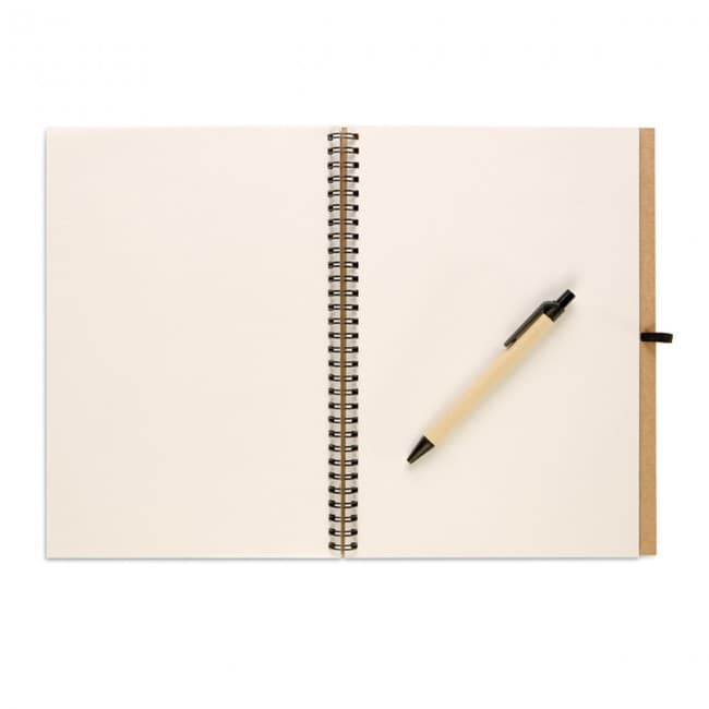 Custom Printed Recycled Notebook & Ballpen - Image 6