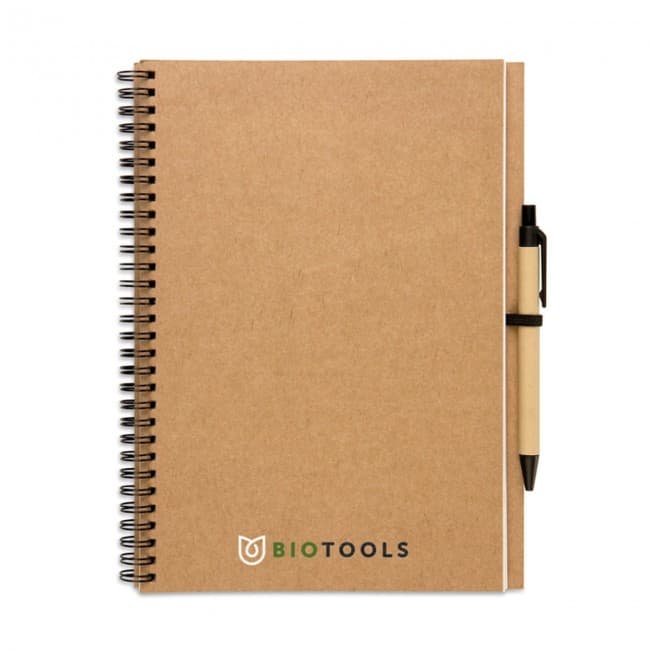 Custom Printed Recycled Notebook & Ballpen - Image 4