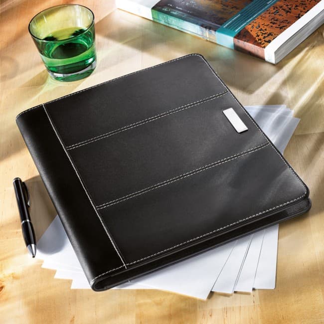 Custom Printed A4 bonded leather portfolio - Image 5