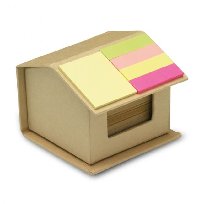 Custom Printed Recycled Memo/Sticky Notes Dispenser - Image 3