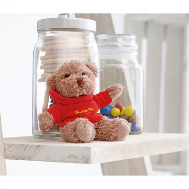 Custom Printed Teddy Bear Plush With Hoodie - Image 12