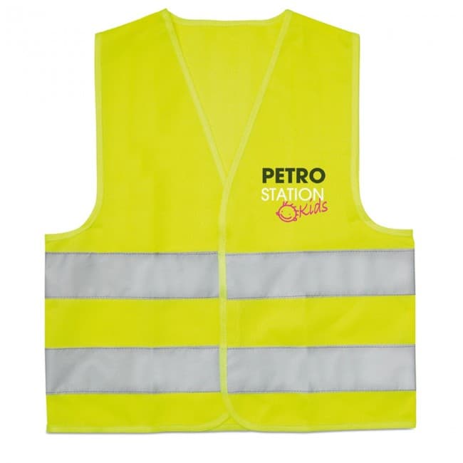 Custom Printed Children High Visibility Vest - Image 4