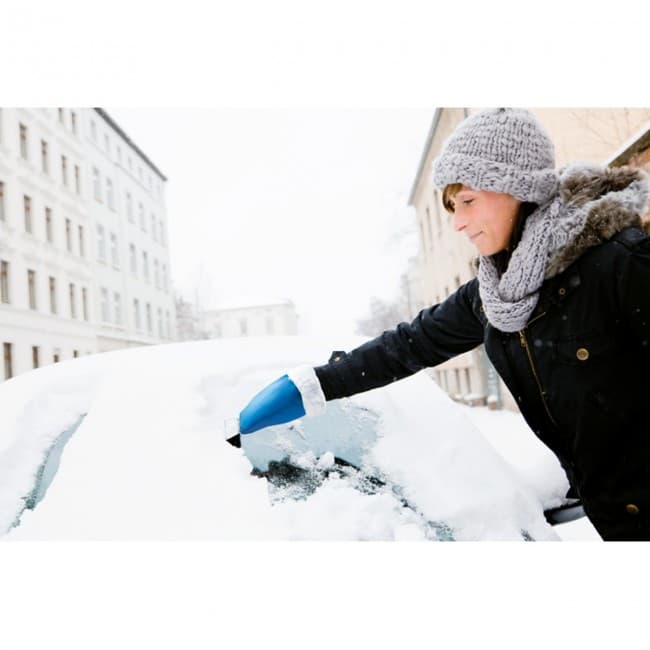 Custom Printed Car Ice Scraper With Mitten - Image 5