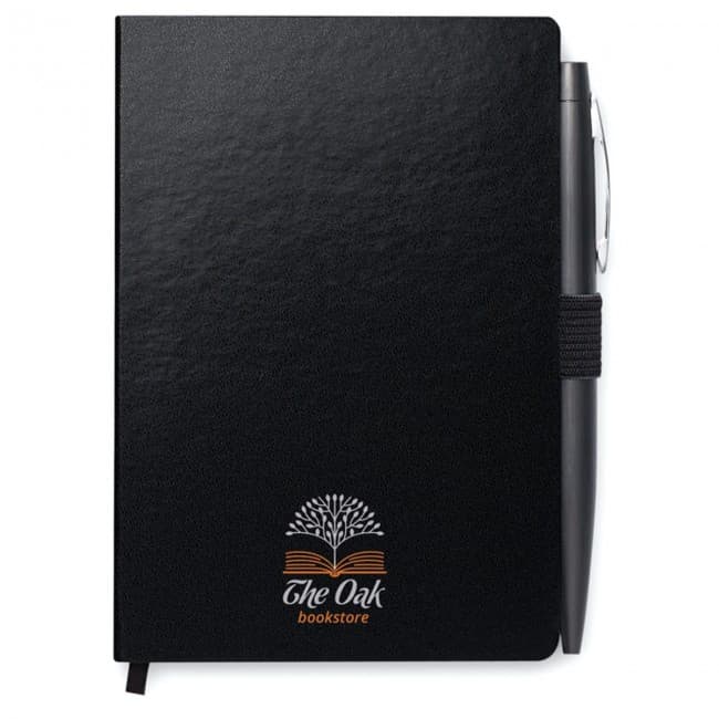 Custom Printed A6 Notebook With Pen 72 Lined - Image 7