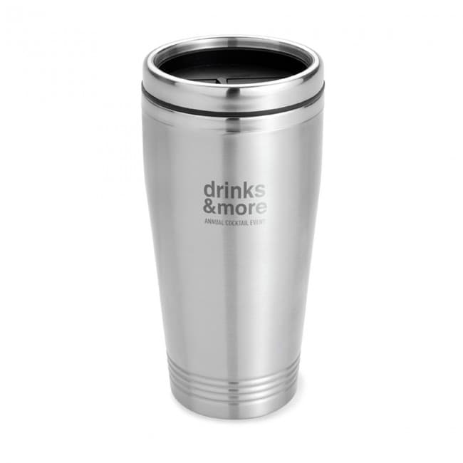 Custom Printed Double Wall Travel Cup 400ml - Image 5