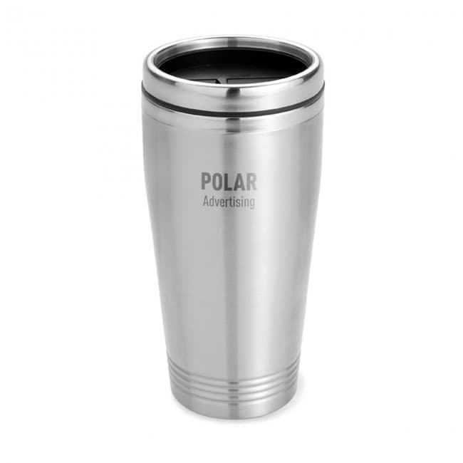 Custom Printed Double Wall Travel Cup 400ml - Image 4