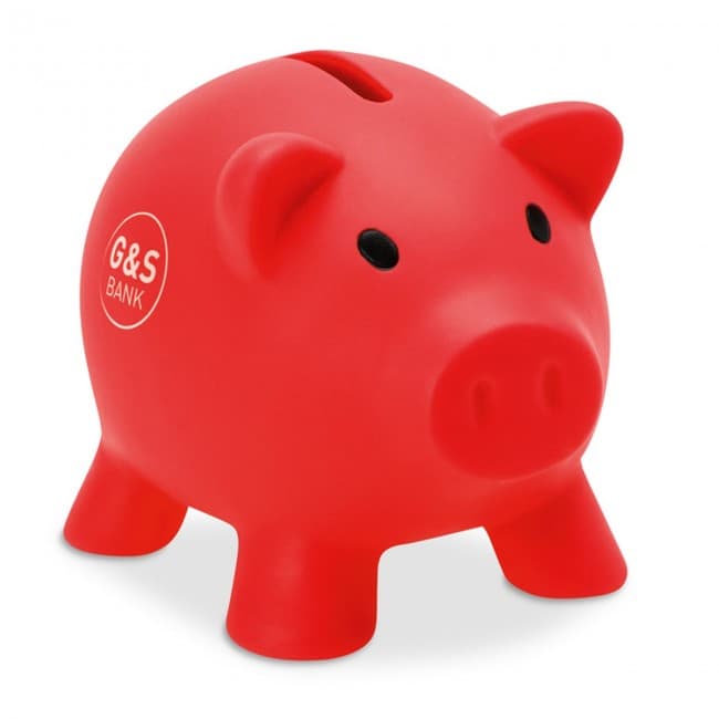 Custom Printed PVC Piggy Bank - Image 1