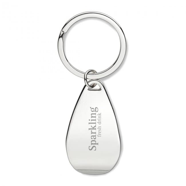 Custom Printed Metal Bottle Opener Keyring - Image 3