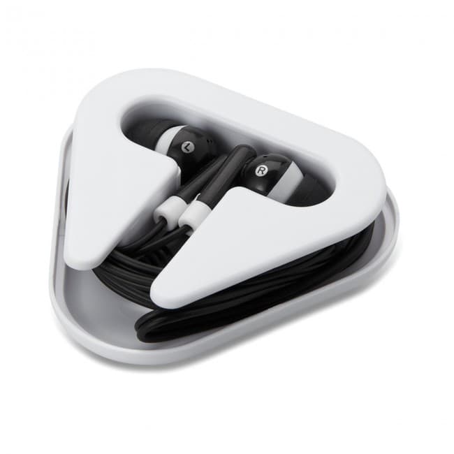 Custom Printed Earphones In PS Case - Image 11