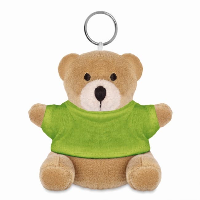 Custom Printed Teddy Bear Keyring - Image 2