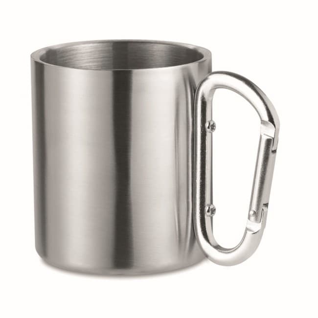 Custom Printed Metal Mug & Carabiner Handle - Image 1