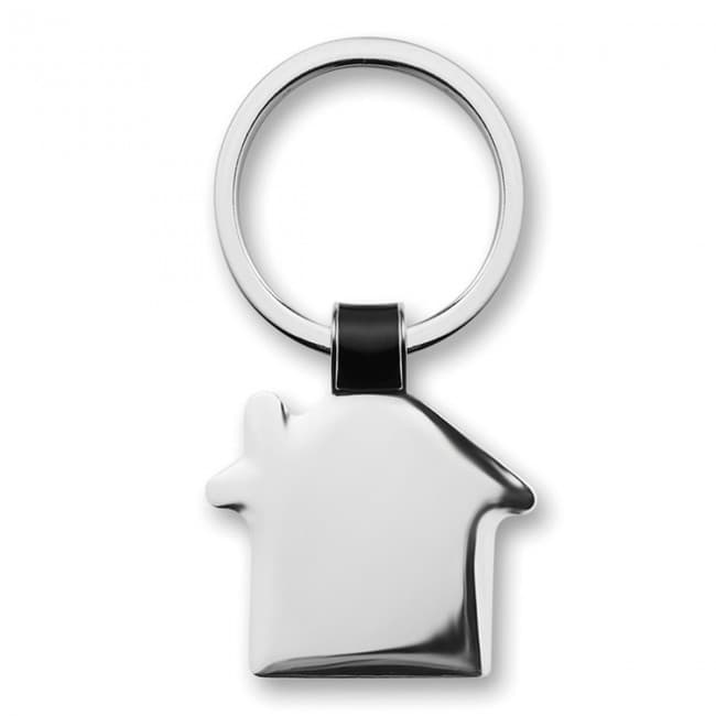 Custom Printed House shaped Keyring - Image 4