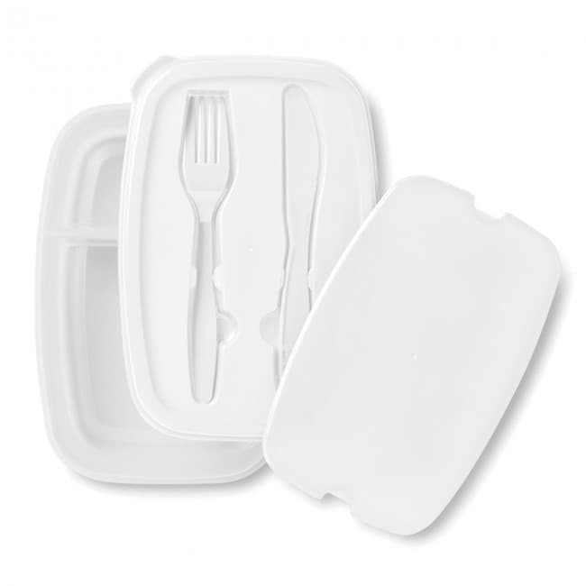 Custom Printed Lunch box with cutlery set - Image 8