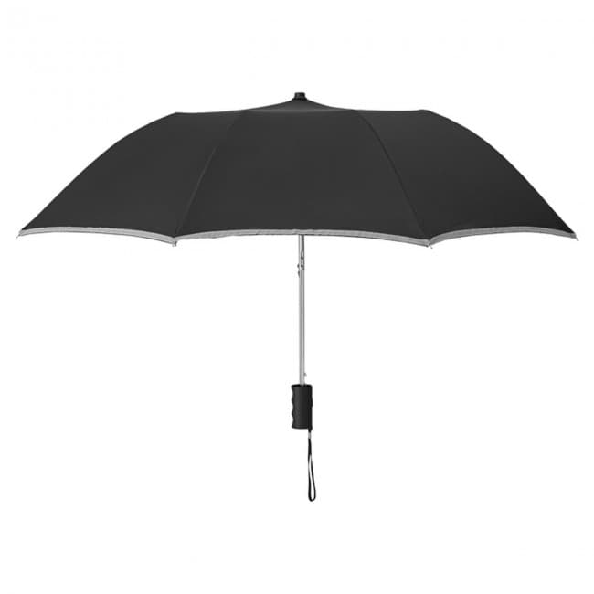 Custom Printed 21 inch 2 fold umbrella - Image 1