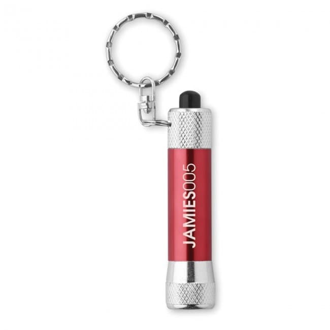 Custom Printed Aluminium Torch Keyring - Image 2