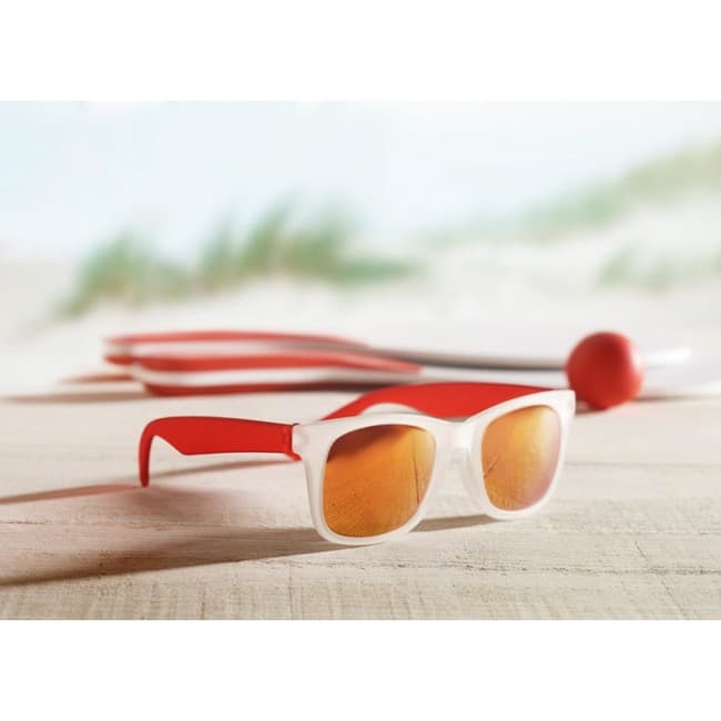 Custom Printed Sunglasses With Mirrored Lens - Image 5