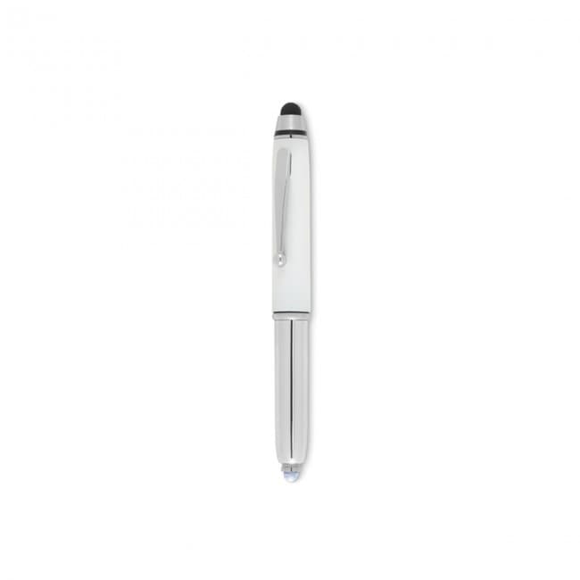 Custom Printed Stylus pen with torch - Image 3