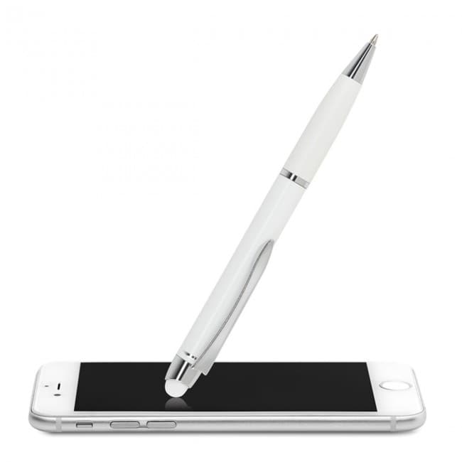 Custom Printed Aluminium pen with stylus - Image 6