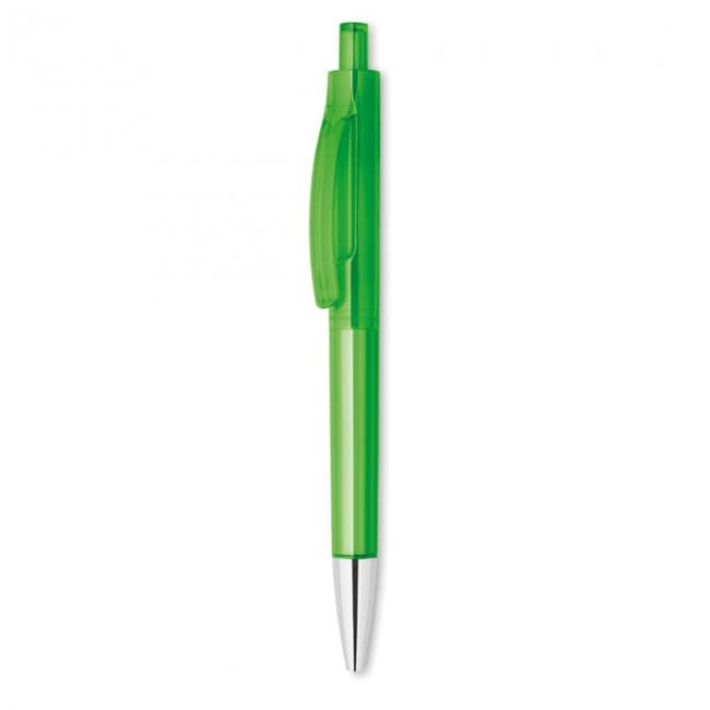 Custom Printed Transparent push button pen - Image 9