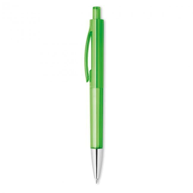 Custom Printed Transparent push button pen - Image 8