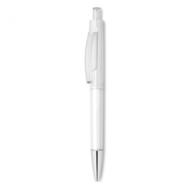 Custom Printed Transparent push button pen - Image 4