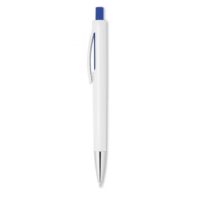 Custom Printed Push button pen with white ba - Image 8