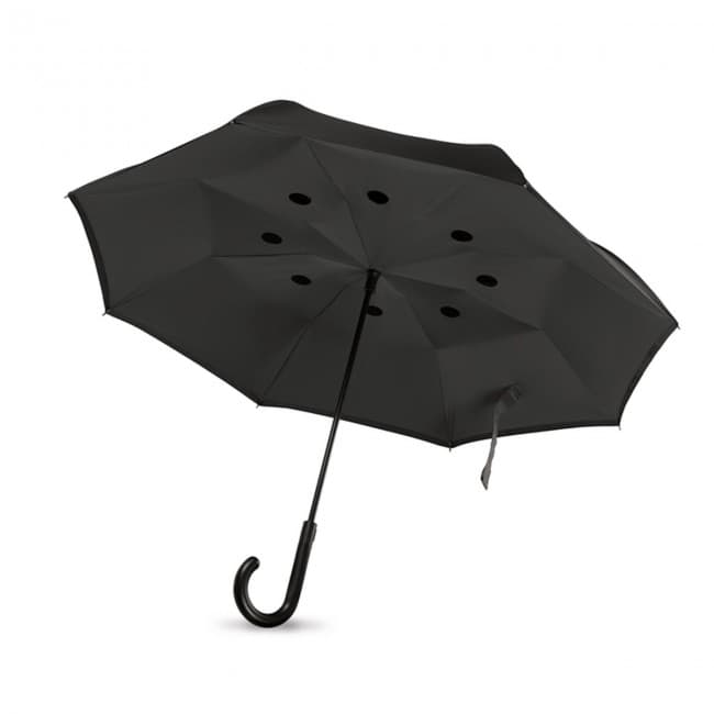 Custom Printed Reversible umbrella - Image 1