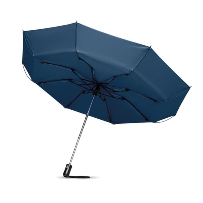 Custom Printed Foldable reversible umbrella - Image 9