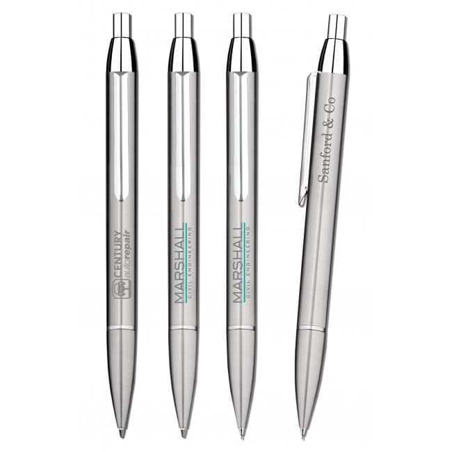 Custom Printed Serina Stainless Steel Ballpen by Artistica