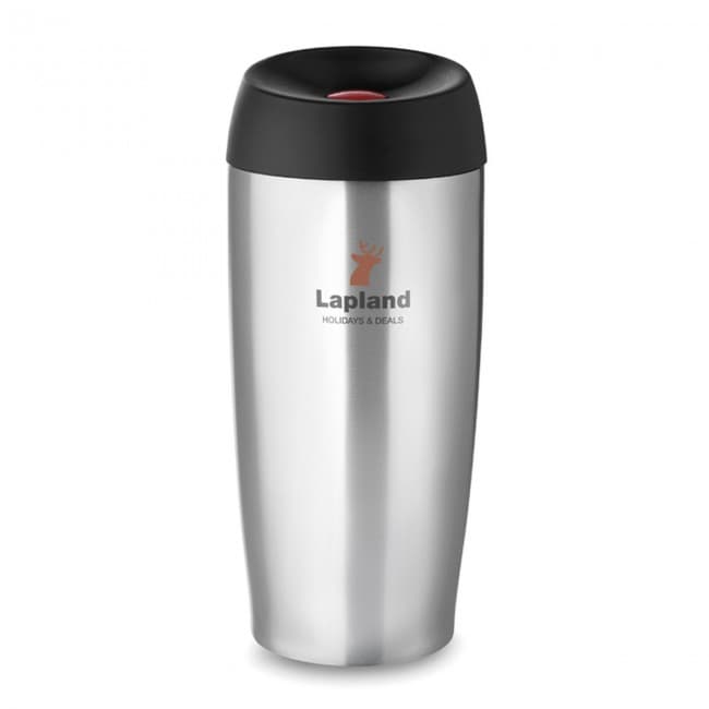 Custom Printed Double Wall Travel Cup 350ml - Image 6