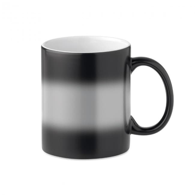 Custom Printed Dark Sublimation Mug 300ml - Image 1