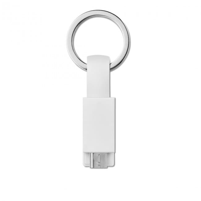 Custom Printed Key ring micro USB cable - Image 2