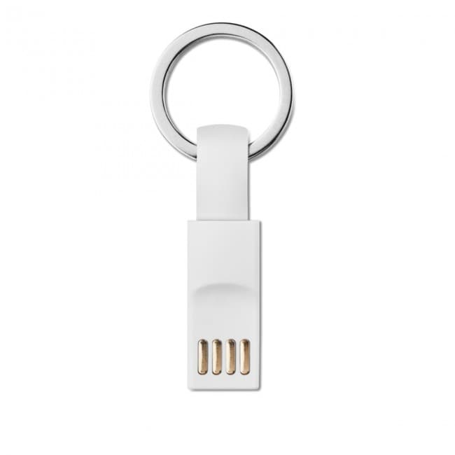 Custom Printed Key ring micro USB cable - Image 1