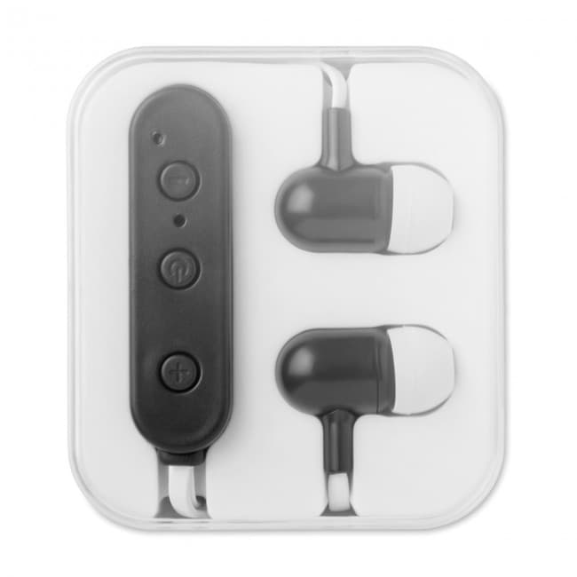 Custom Printed Bluetooth earphones in box - Image 2