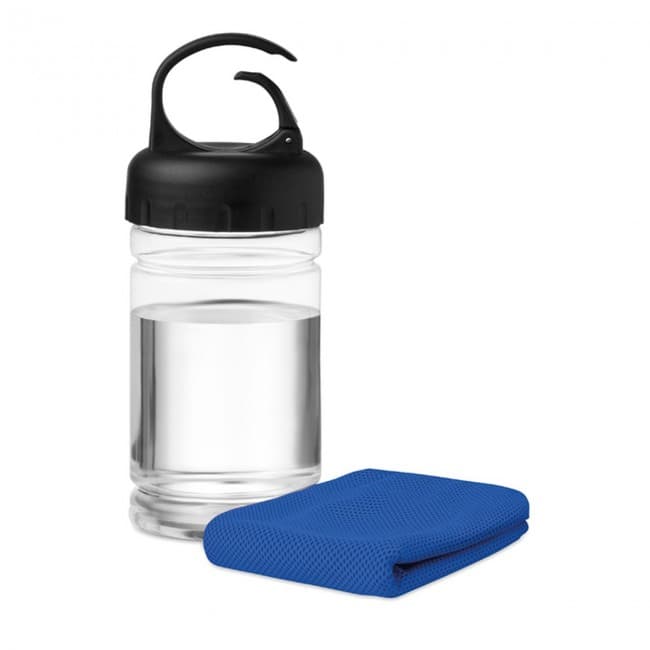 Custom Printed Cooling Towel In PET Bottle - Image 3