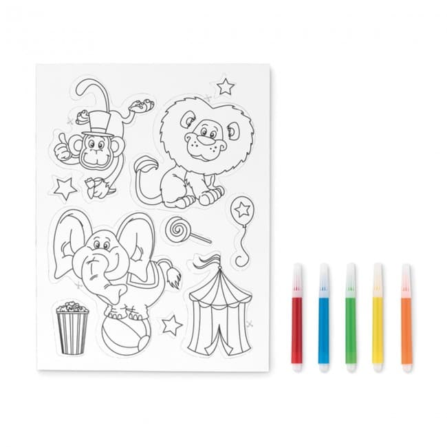 Custom Printed Colouring magnetic stickers - Image 3