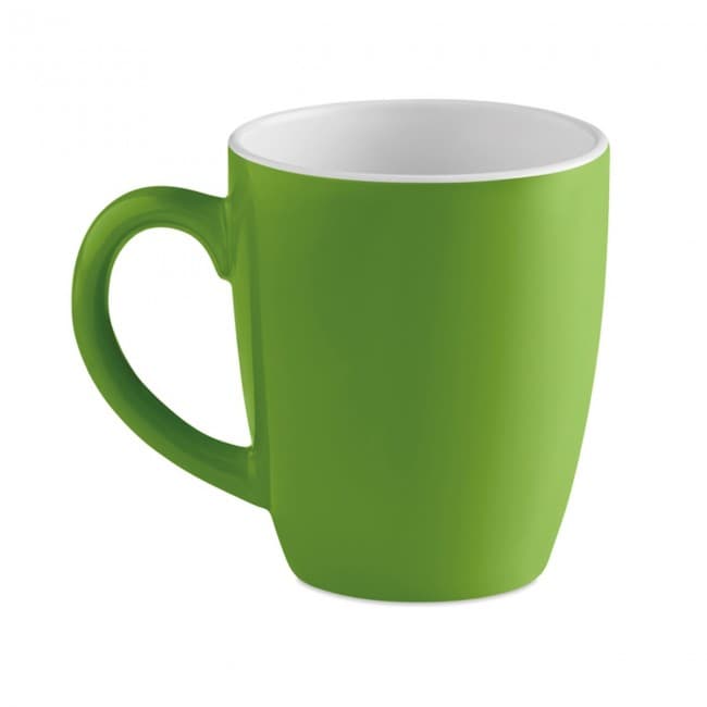 Custom Printed Ceramic Coloured Mug 290ml - Image 3