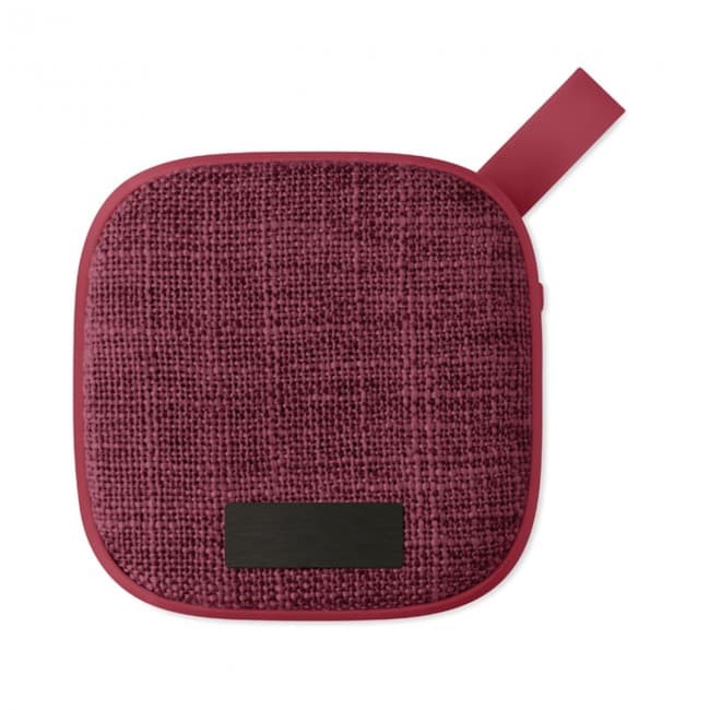 Custom Printed Square BT Speaker in fabric - Image 5