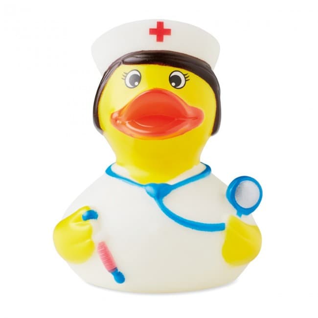 Custom Printed Nurse PVC duck - Image 2