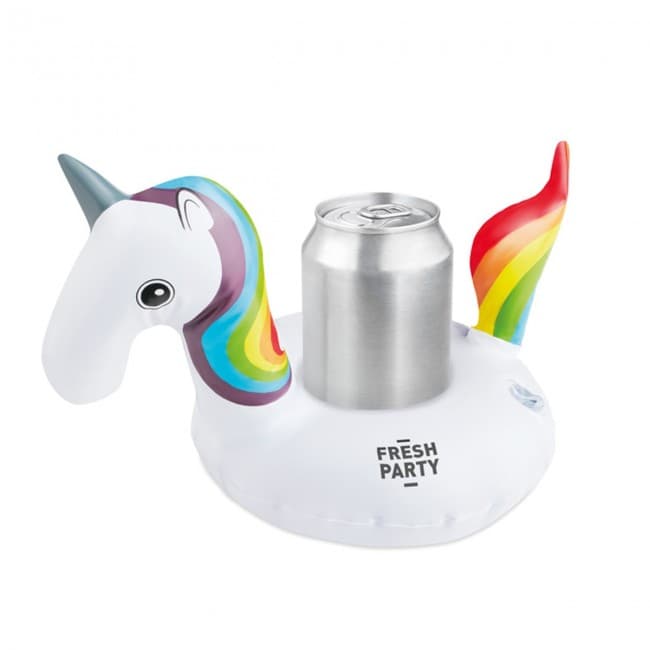 Custom Printed Inflatable can holder unicorn - Image 1