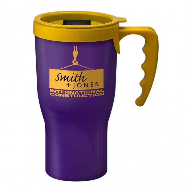 Custom Printed Challenger Mug Purple