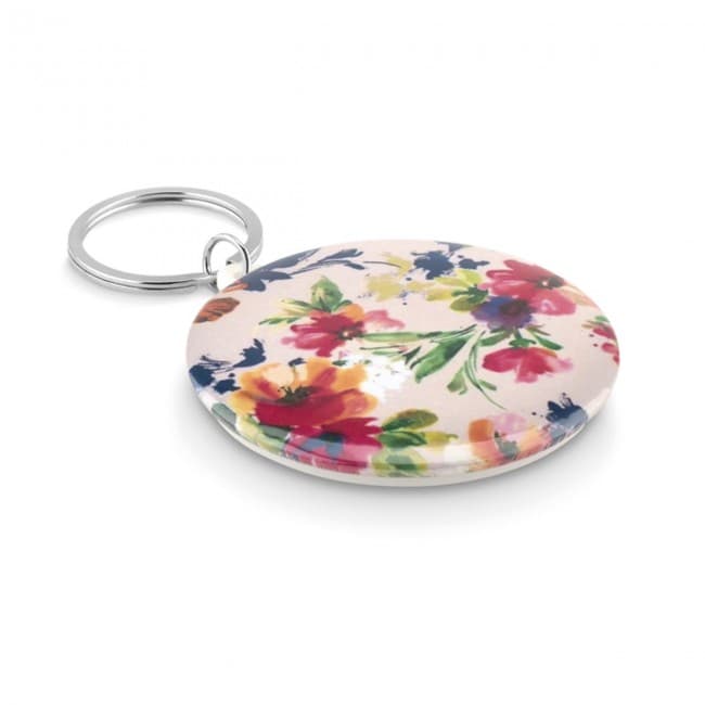 Custom Printed Pin button key ring - Image 8