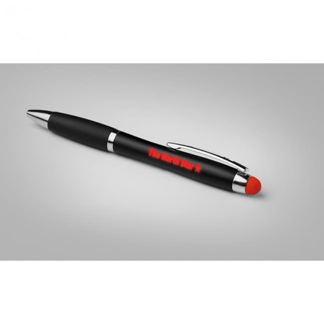 Custom Printed Twist ball pen with light - Image 9