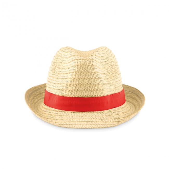 Custom Printed Paper Straw Hat - Image 4