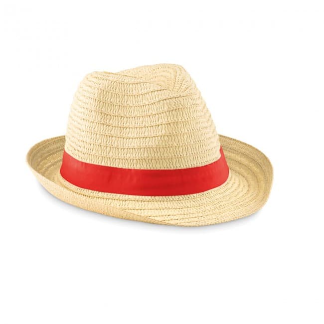 Custom Printed Paper Straw Hat - Image 5