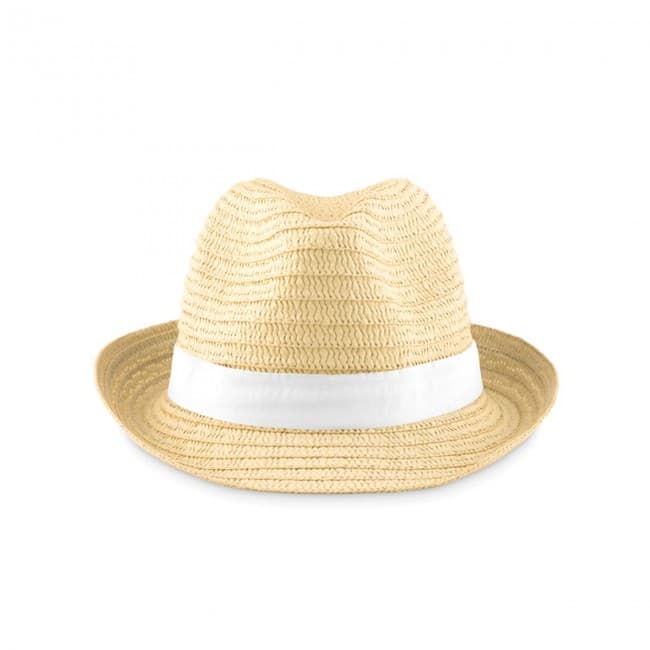 Custom Printed Paper Straw Hat - Image 6