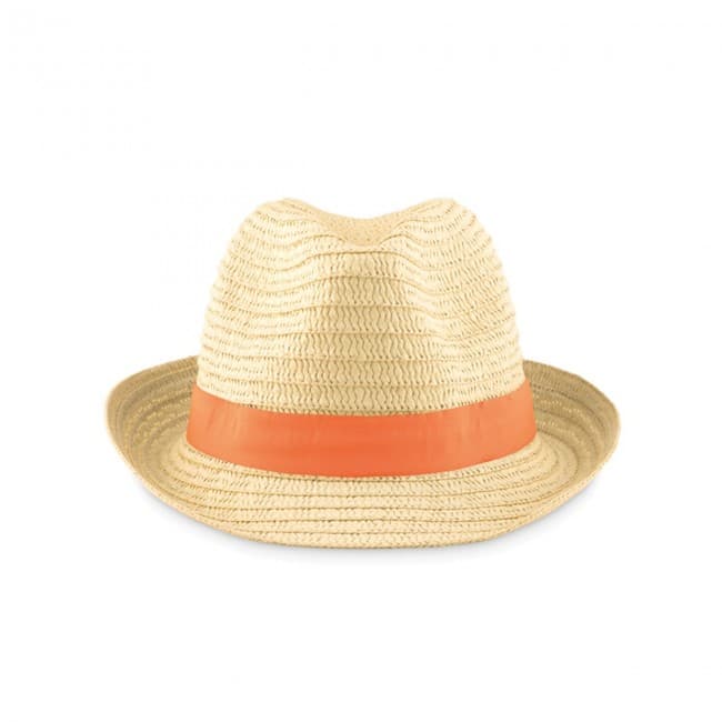 Custom Printed Paper Straw Hat - Image 9